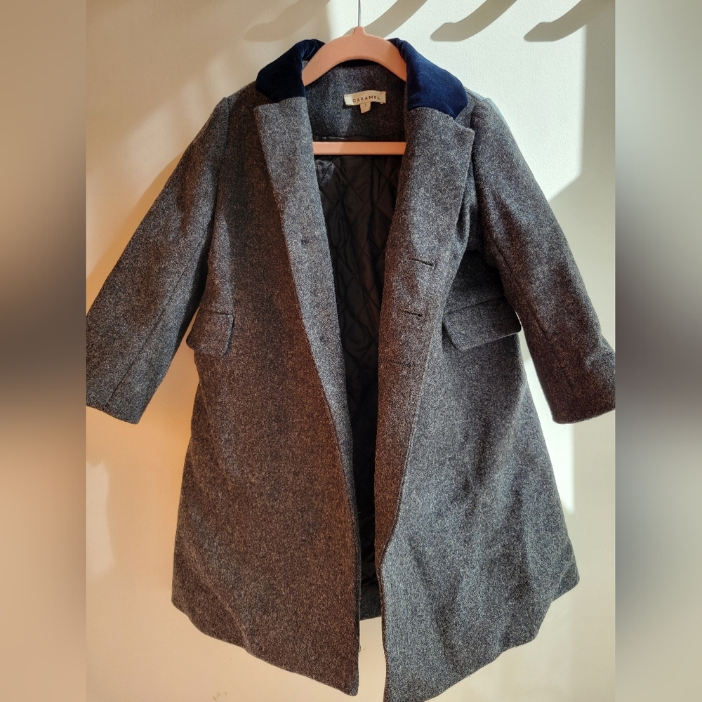 Caramel kids pea coat boys 3 years